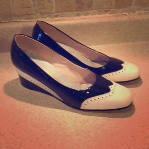 Vintage Wedge Shoe Sandal Sneaker